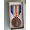 Japanese WWI inter Allied Victory medal in original box