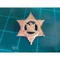 Gazankula Police brass cap badge voided D1520