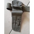 SADF Patt 73 Holster for Browning with ammo pouch and studded webbing belt