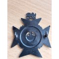 The Rhodesia Regiment Blackened cap badge UDI