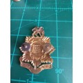 SADF Admin Services Corps brass cap badge