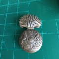 Royal Scots Fusiliers brass headdress badge