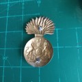 Royal Scots Fusiliers brass headdress badge