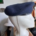 SADF SA Engineers Corps blue beret with badge and balkie size 58