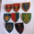 SADF selection of 8 flashes, all missing some pins