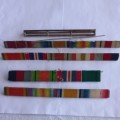 Lot of 5 Medal Ribbon bars