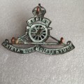 SA Field Artillery brass cap badge