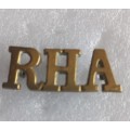 Royal Horse Artillery brass Boer War badge