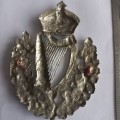 Irish Piper`s large Caubeen badge, Height 95mm.