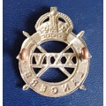 British Army: XXIV Lancers WM cap badge