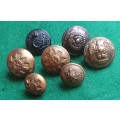 British Army, 7 different Scottish Regt buttons
