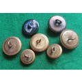 British Army, 7 different Scottish Regt buttons