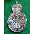 Campaigners Church KC chrome cap badge