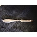 An ANTIQUE SILVER HANDLED LADIES MANICURE TOOL -NAIL FILE 13cm