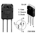 MOSFET Transistor Pair, 2SK1058 and 2SJ162