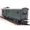 MARKLIN HO: Vintage Tin Plate 20T Brake/Baggage Van(4003) in good boxed condition (Germany)