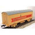 LIMA HO: SHWEPPES Closed Wagon in good used & un-boxed condition (Italy)