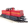 LIMA HO: SAR Red Locomotive in LIKE NEW boxed operating condition (Italy)