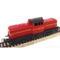 LIMA HO: SAR Red Locomotive in LIKE NEW boxed operating condition (Italy)