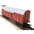 LIMA HO:Vintage SNCF Freight Car, Working Red Taillights  in Good Used, un-boxed condition (Italy)