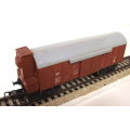 LIMA HO:Vintage SNCF Freight Car, Working Red Taillights  in Good Used, un-boxed condition (Italy)