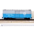 BACHMANN HO: 40' L&C Box Car with KD couplings in good used & un-boxed condition(China)