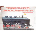LIMA HO/N: Original English Addition 1978/79 Model RailwaCatalogue in Like New used condition(Italy)