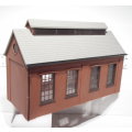 SCENERY OO: Single Loco Engine Shed in Good Assembled Un-Boxed condition