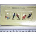 SCENERY OO: 5x English Station Figures in New Boxed condition(China)