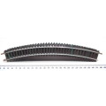 ROCO HO: 11pc 18 deg Wide Radius Curved Metal Track in Very Good Used un-boxed condition.(Slovenia))