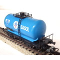 LIMA HO: SAR SASOL Tanker Wagon in Good Un-Boxed and Used Condition (Italy)