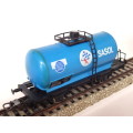 LIMA HO: SAR SASOL Tanker Wagon in Good Un-Boxed and Used Condition (Italy)