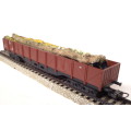 LIMA HO: European Freight Wagon with Log Load in Good un-boxed condition (Italy)