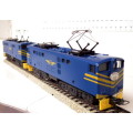 LIMA HO: SAR E5 `Blue Train` Electric Loco Set in Good Un-boxed Condition (Italy)