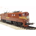 LIFE LIKE HO: RARE SAR E6 Brown Electric Loco in Good un-boxed condition (HKong)