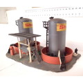 SCENERY HO:  SHELL Fuel Depot in FAIR Un-boxed, Used condition