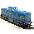 LIMA HO:  RARE SAR E444 V80 `Júnior Blue Train` Diesel Locomotive in Good Un-boxed Condition(Italy)