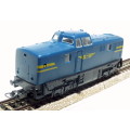 LIMA HO:  RARE SAR E444 V80 `Júnior Blue Train` Diesel Locomotive in Good Un-boxed Condition(Italy)