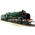 HORNBY OO: English `Sir Dinadan` Steam Loco with Tender (R154-010) in Good Used Condition (England)