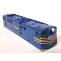 LIMA HO: SAR Blue Train E5 Locomotive Body  in Very Good Used condition.(Italy)