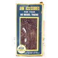 AHM SCENERY HO:  14x Detailed Static Telephone Poles in Good Boxed Condition(USA)