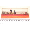 MERTEN HO: 11pc Rollwagon Dray with Horses and Load in New Painted Boxed condition.(W-Germany)