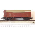LIMA HO: SNCF Freight Wagon with Sliding Doors + Taillights in Fair unboxed condition (Italy)