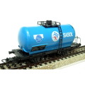 LIMA HO: SAR SASOL Tanker Wagon in Fair, Un-Boxed and Used Condition (Italy)