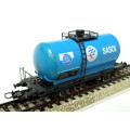 LIMA HO: SAR SASOL Tanker Wagon in Fair, Un-Boxed and Used Condition (Italy)