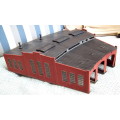 HELJAN  HO: 3 Locomotive  Engine Shed in Fair Assembled Un-Boxed condition