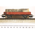 MARKLIN HO: Vintage 3-rail AC DB Freight Car with Load in Fair used condition(Germany)