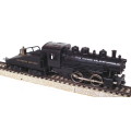 LIMA HO: Unmarked 0-4-0 Locomotive Without Unmatching Tender in Fair Un-boxed Condition(Italy)