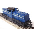 LIMA HO:  Junior SAR  Blue Train Diesel Loco in Fair Un-boxed and Used Condition(Italy)