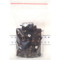 ATLAS HO/OO:  9pc Brass Point Switches in Fair Used and Un-Boxed Condition.(USA)